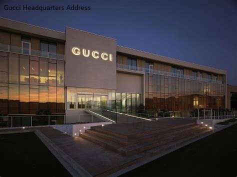 gucci office address